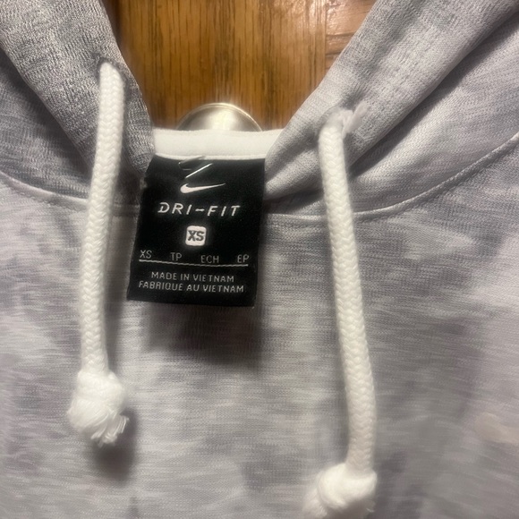 Nike White and Gray Hoodie - Picture 2 of 3